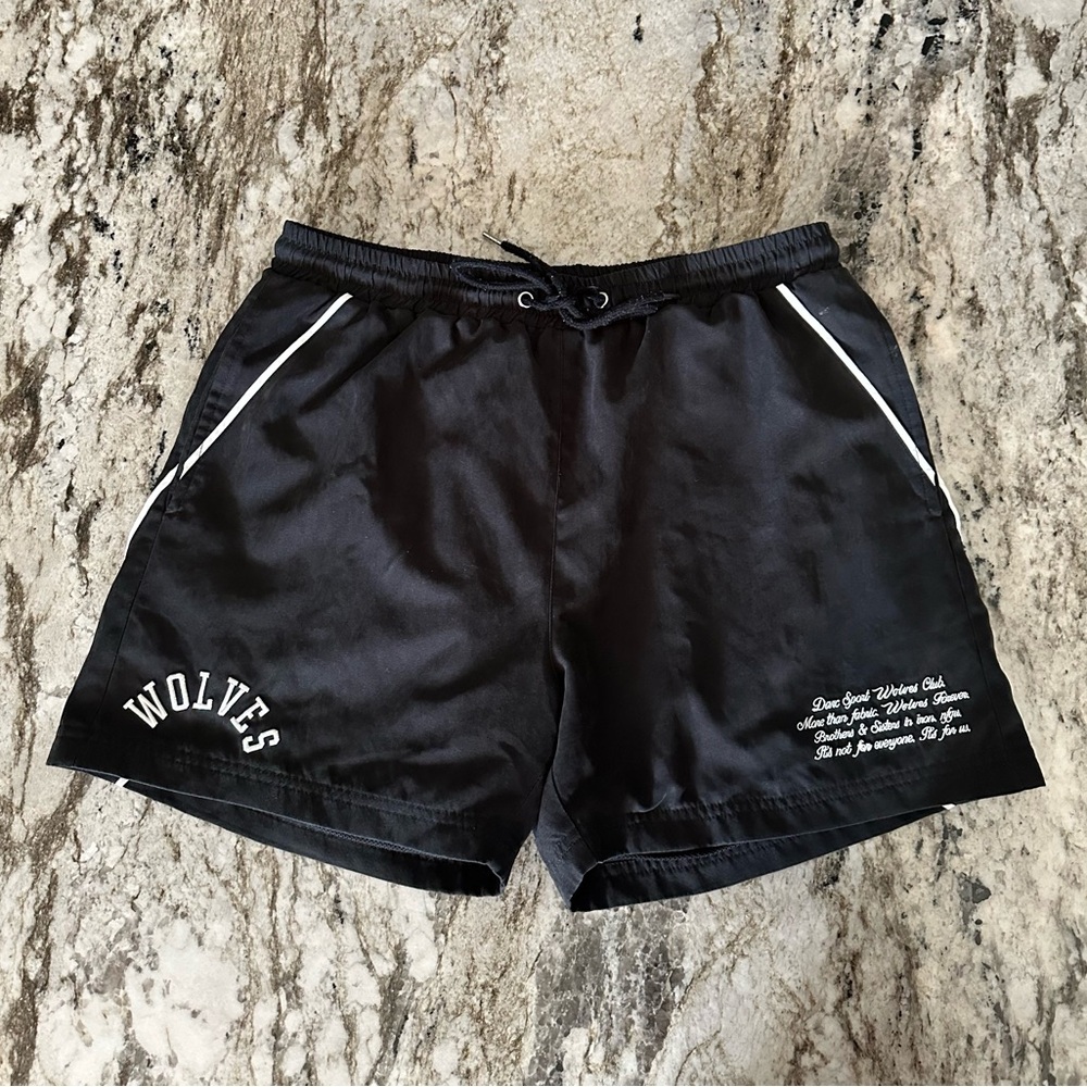 Black Darc Sport Wolves  Shorts